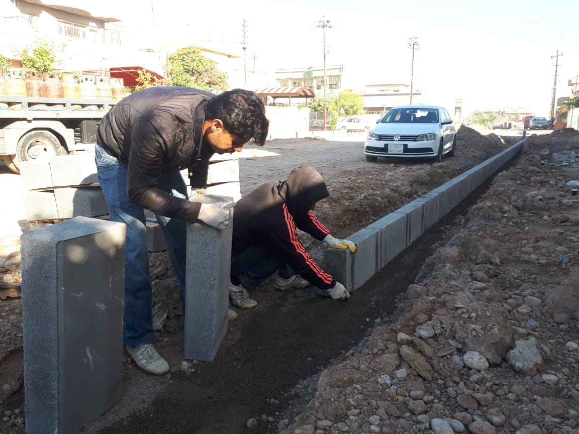 جهود تطوير وتأهيل القاطع البلدي الخامس 