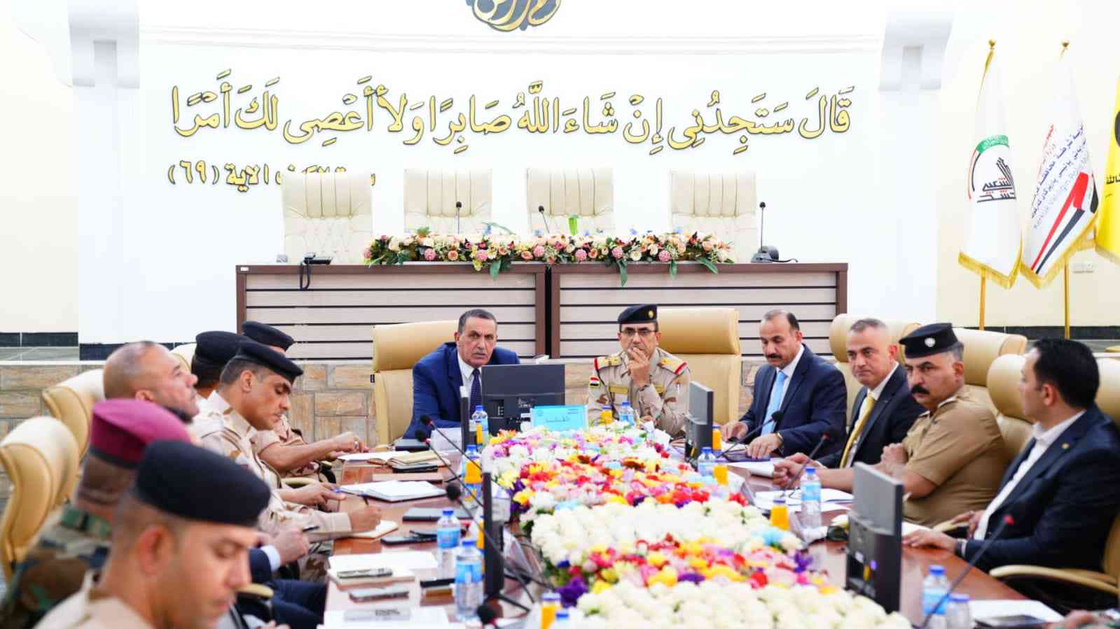 دعما للتوجه الحكومي ..  اجتماع في قيادة العمليات لدعم واسناد الصناعة الوطنية في كركوك .