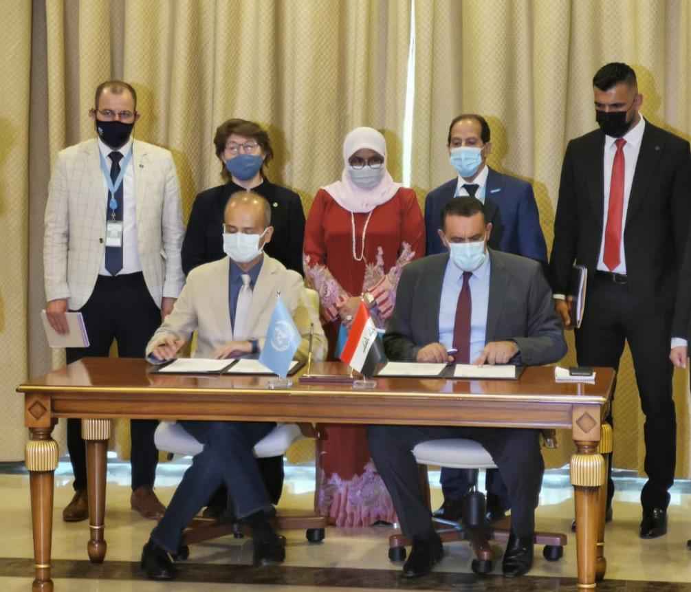 لأول مرة ادارة كركوك توقع مذكرة تفاهم مع برنامج الامم المتحدة للمستوطنات البشرية (UN - HABITAT).