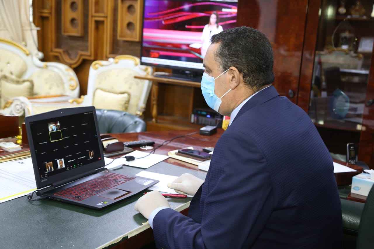 محافظ كركوك  يشارك عبر منصة (زوم)  المؤتمر العلمي الافتراضي الأول  الذي نظمته عماده كلية القانون  والعلوم السياسية  / جامعة كركوك..