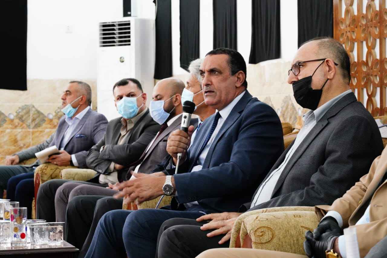   الجبوري يزور حي بدر في مدينة كركوك .. 
