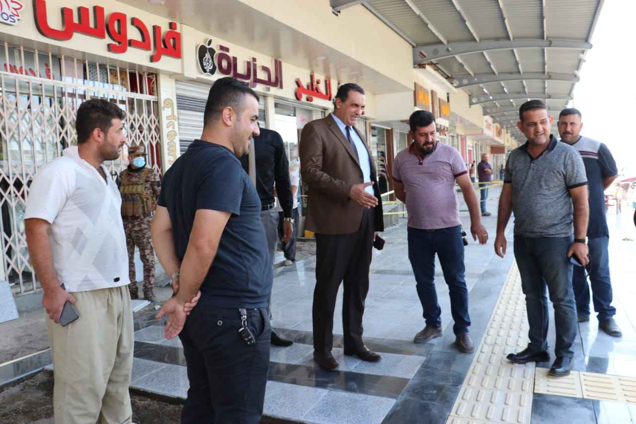       الجبوري  يتابع ميدانيا مشروع تأهيل وتطوير طريق بغداد 