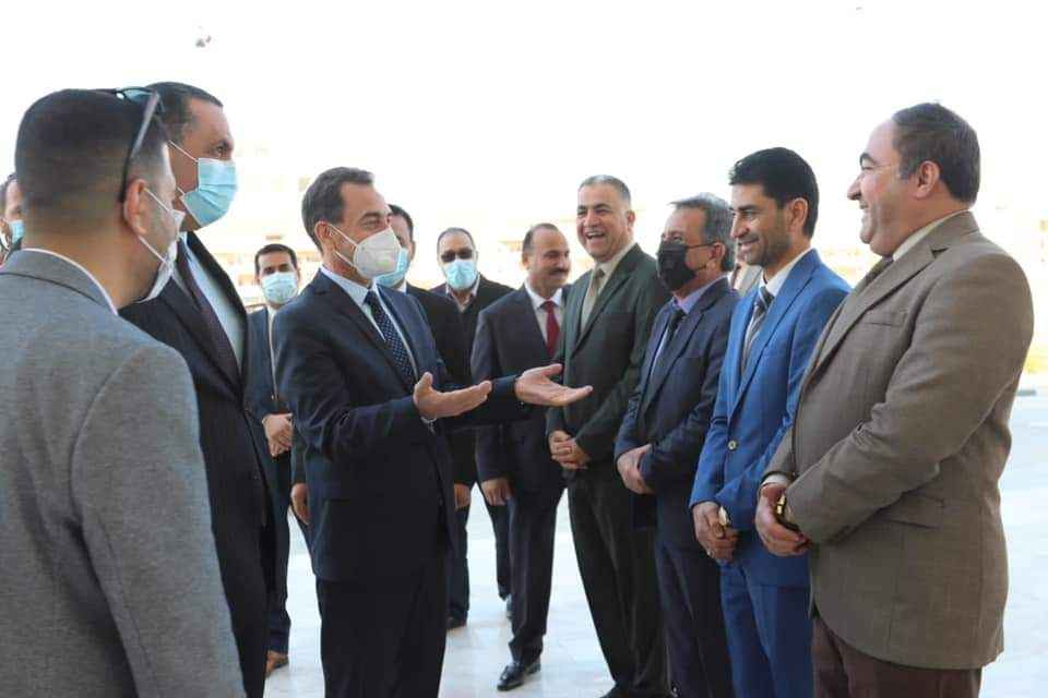 السفير الفرنسي في العراق يزور محافظة كركوك .