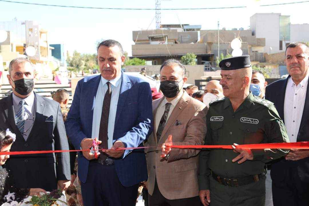 الجبوري .. يفتتح مبنى قطاع كركوك الثاني للرعاية الصحية الأولية .