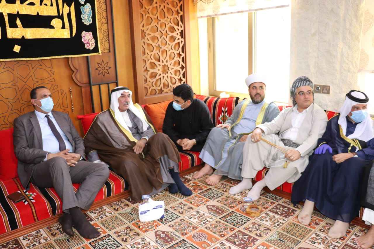     الجبوري  يعزي باستشهاد الأمام الحسين ( عليه السلام )