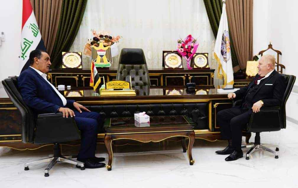 السيد محافظ كركوك ..يبحث مع مستشار السيد رئيس الوزراء ،جهود الاعمار وتامين الخدمات والتحديات التي تواجه كركوك .