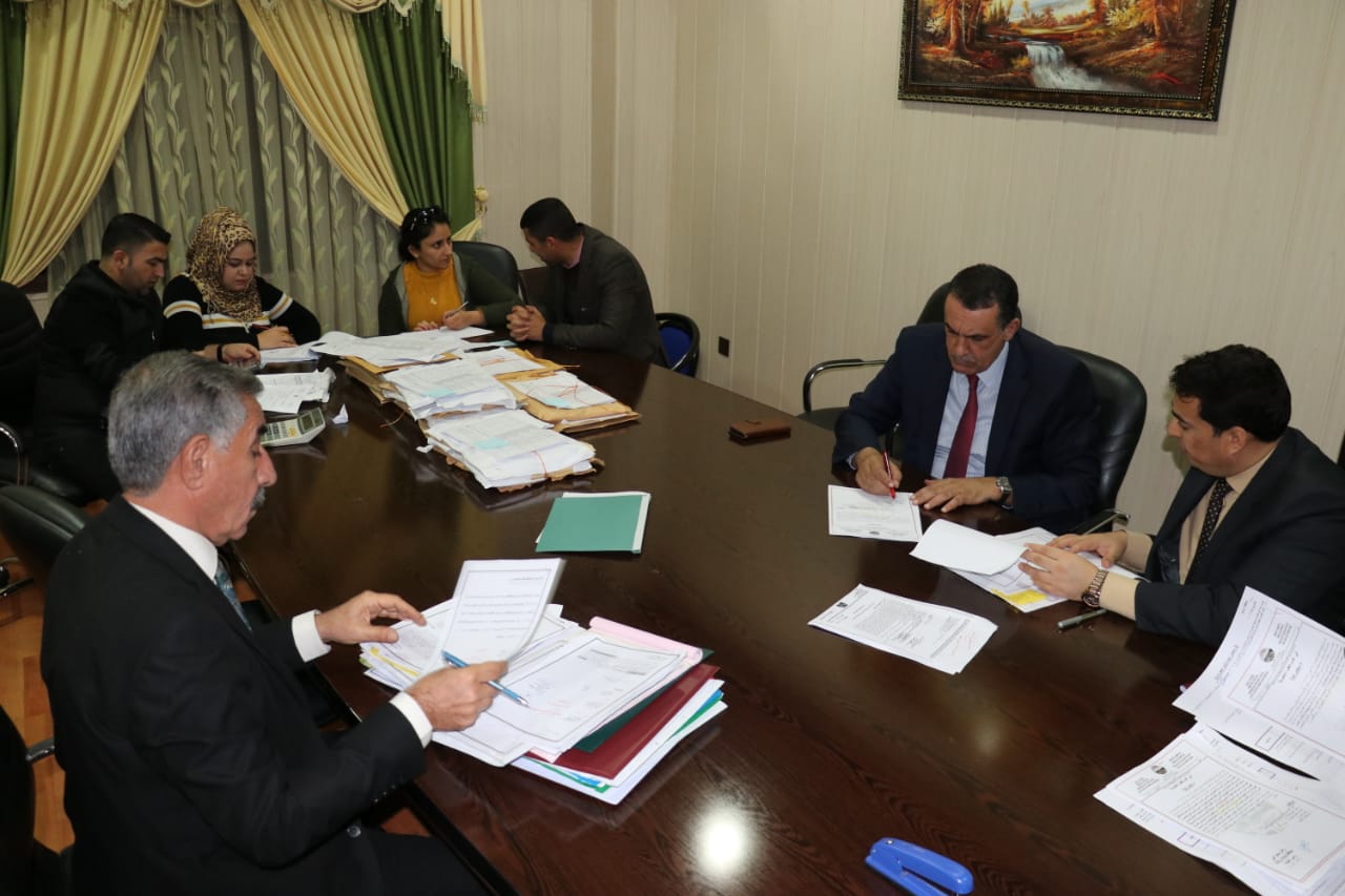 اللجنة المركزية في كركوك تواصل احالة مشاريع خدمية 