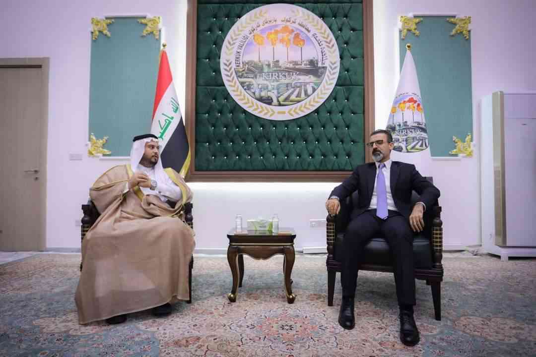 محافظ كركوك .. يستقبل وفد الهواشم في كركوك .