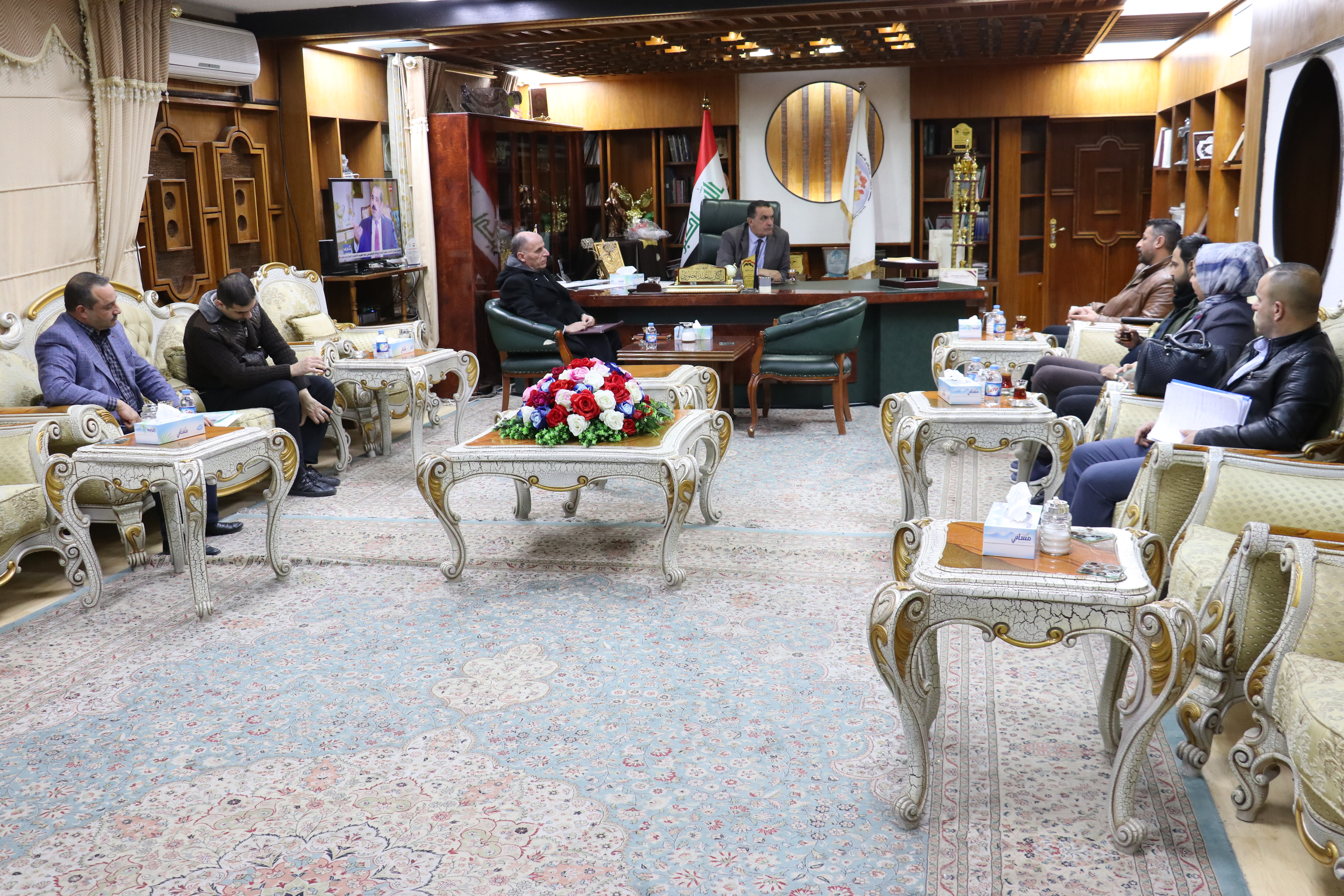  وفد وزارة التخطيط  يشيد بمراحل تنفيذ موازنة كركوك وتوزيعها العادل .. 