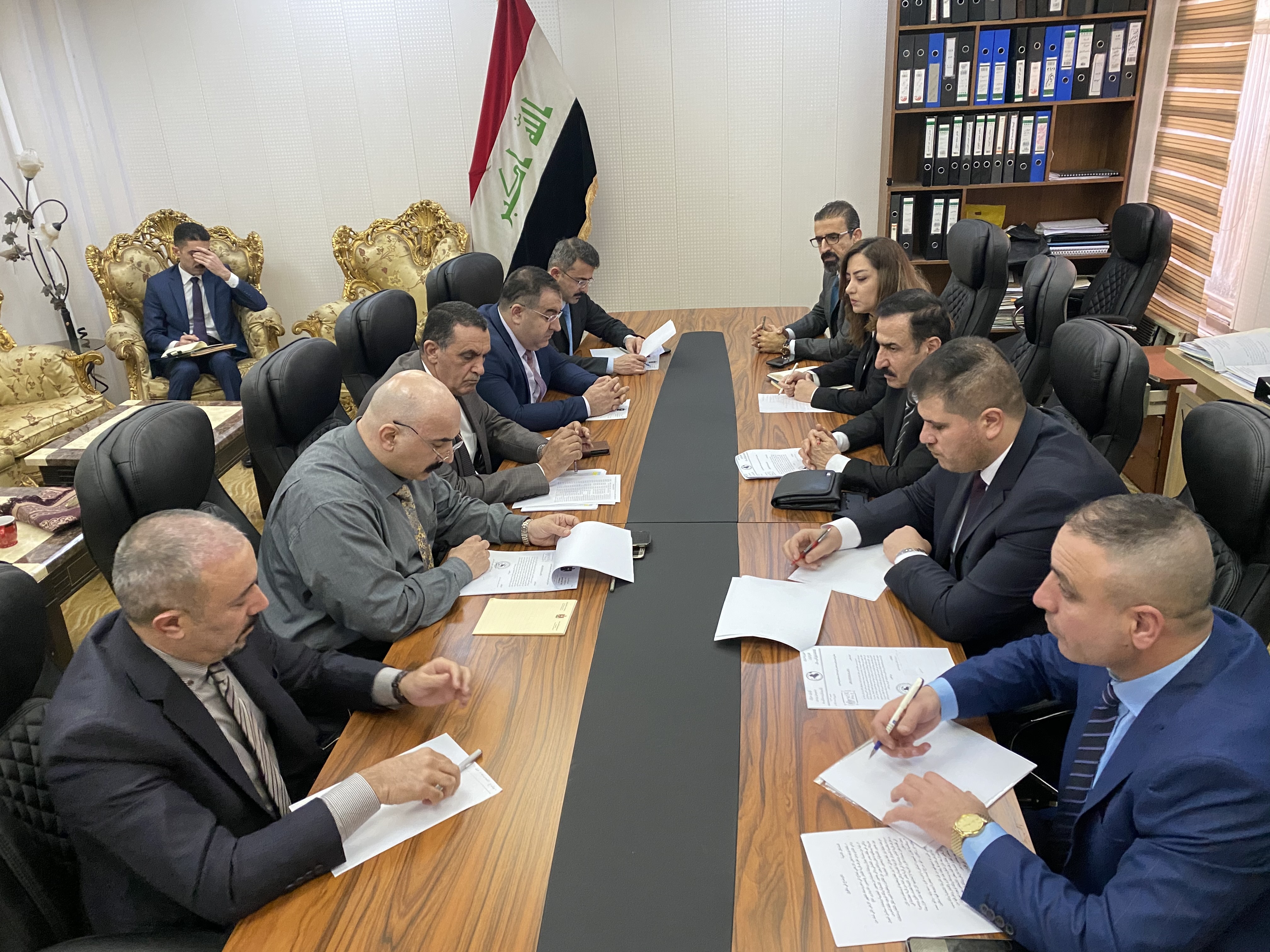 اجتماع حكومي ونيابي مشترك لبحث اوضاع قضاء داقوق  