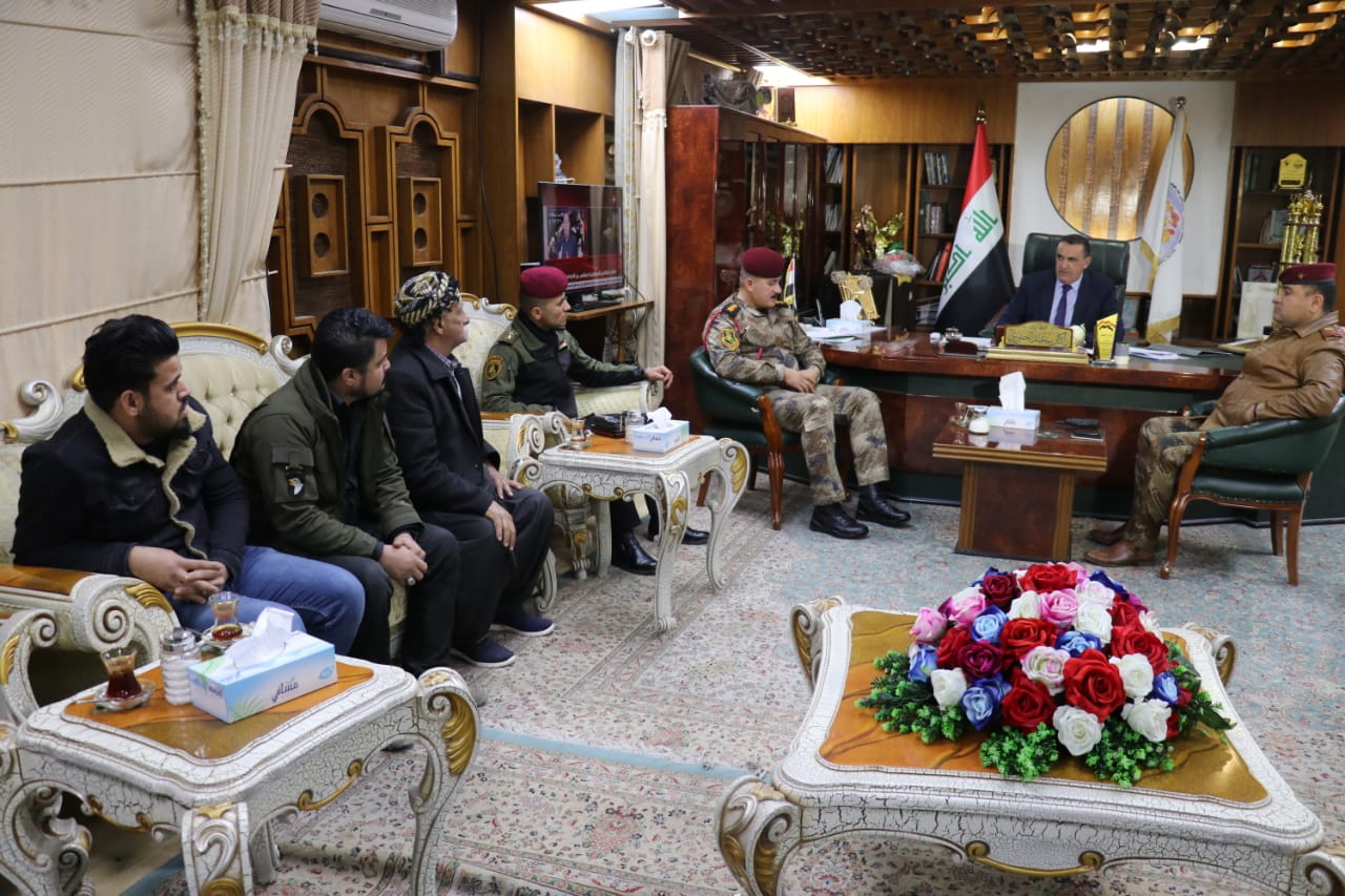  الجبوري  حريصون على أيجاد حلول عاجلة لأصحاب العربات والباعة الجوالين في كركوك 