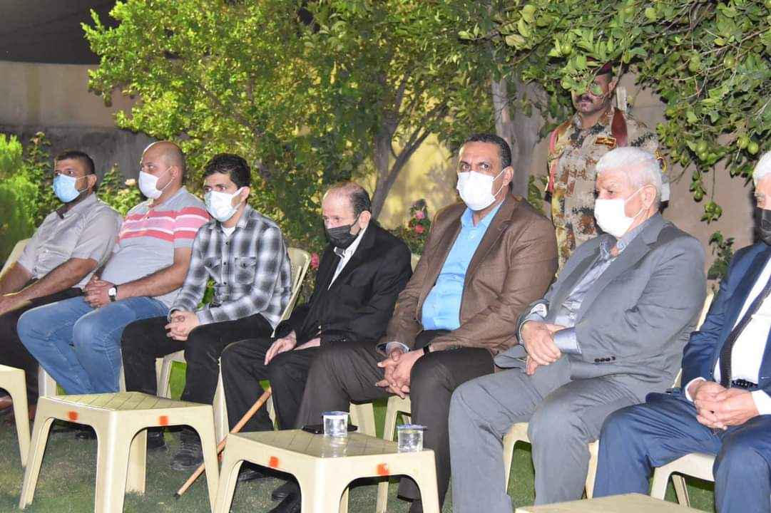 محافظ كركوك  يقدم واجب لعائلة  الاغا برحيل المهندس الاستشاري محمد اسماعيل اغا .