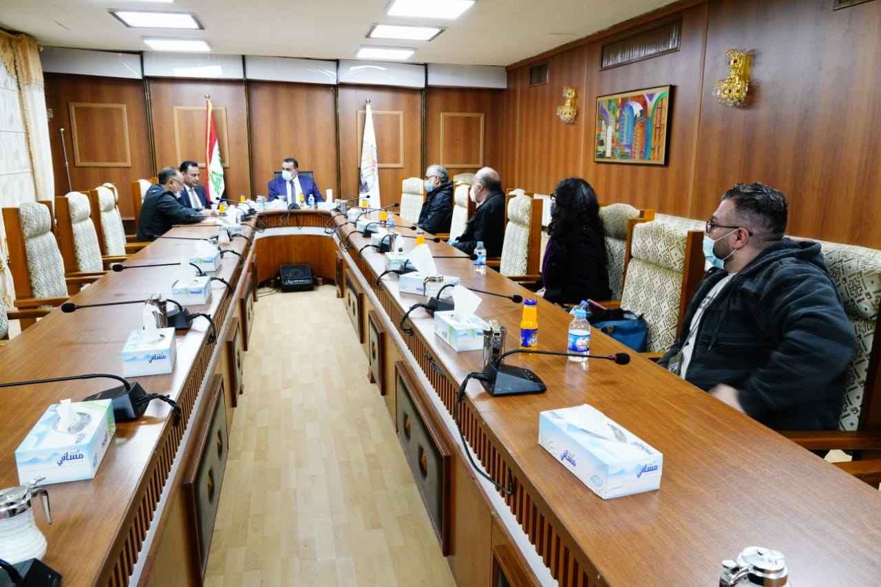   خلال لقاء وفدا من برنامج الأغذية العالمي في العراق  الجبوري .. يؤكد دعم عمل المنظمات الدولية بما يحقق نجاح خطط أعادة الاستقرار واعمار المناطق المحررة 