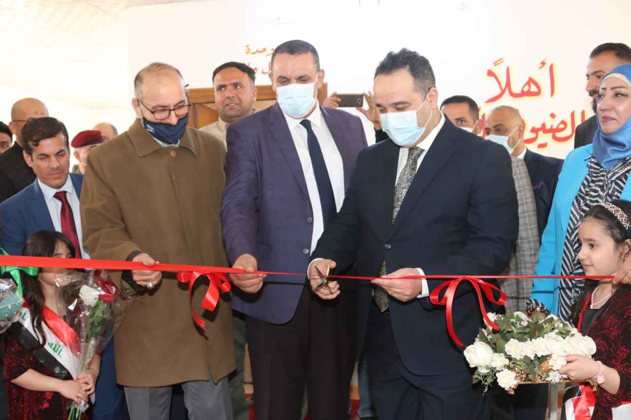    افتتاح مركز للتموين في مدينة كركوك  وزير التجارة ومحافظ كركوك يطلعون على واقع عمل دوائر التجارة في كركوك 