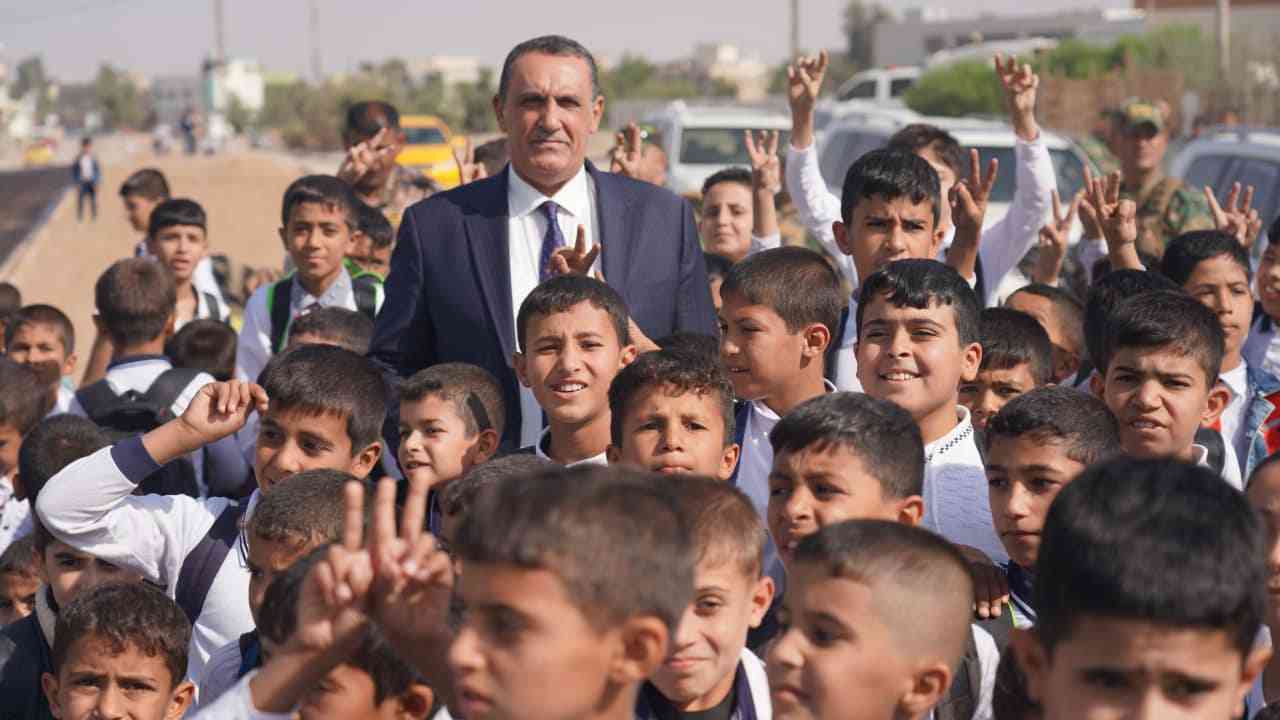 الجبوري .. واجبنا رعاية الطفولة .. ويوجه الدوائر المختصة بتكثيف جهودها لدعمهم ورعايتهم .