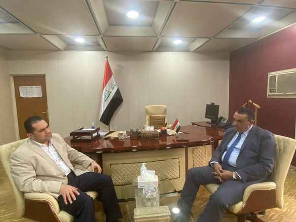 السهلاني والجبوري  يبحثان اوضاع كركوك وجهود خدمة مواطنيها وسرعة انجاز مشاريعها الخدمية .