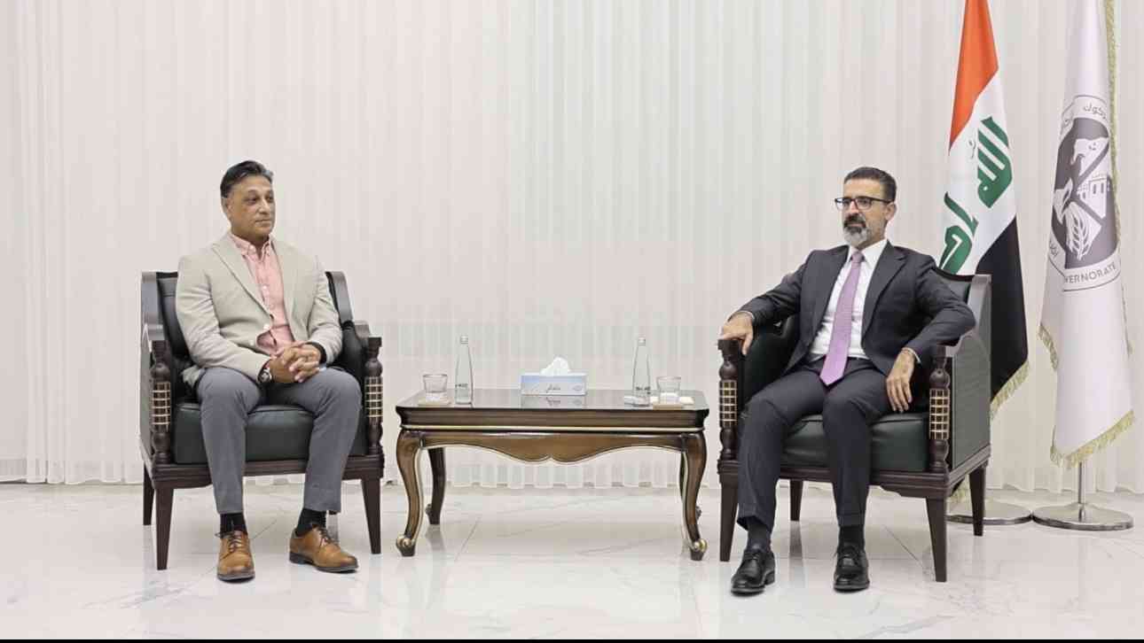 استقبل السيد محافظ كركوك ريبوار طه   الممثل المقيم الجديد لبرنامج الأمم المتحدة الإنمائي في العراق السيد تيتون ميترا والوفد المرافق له.