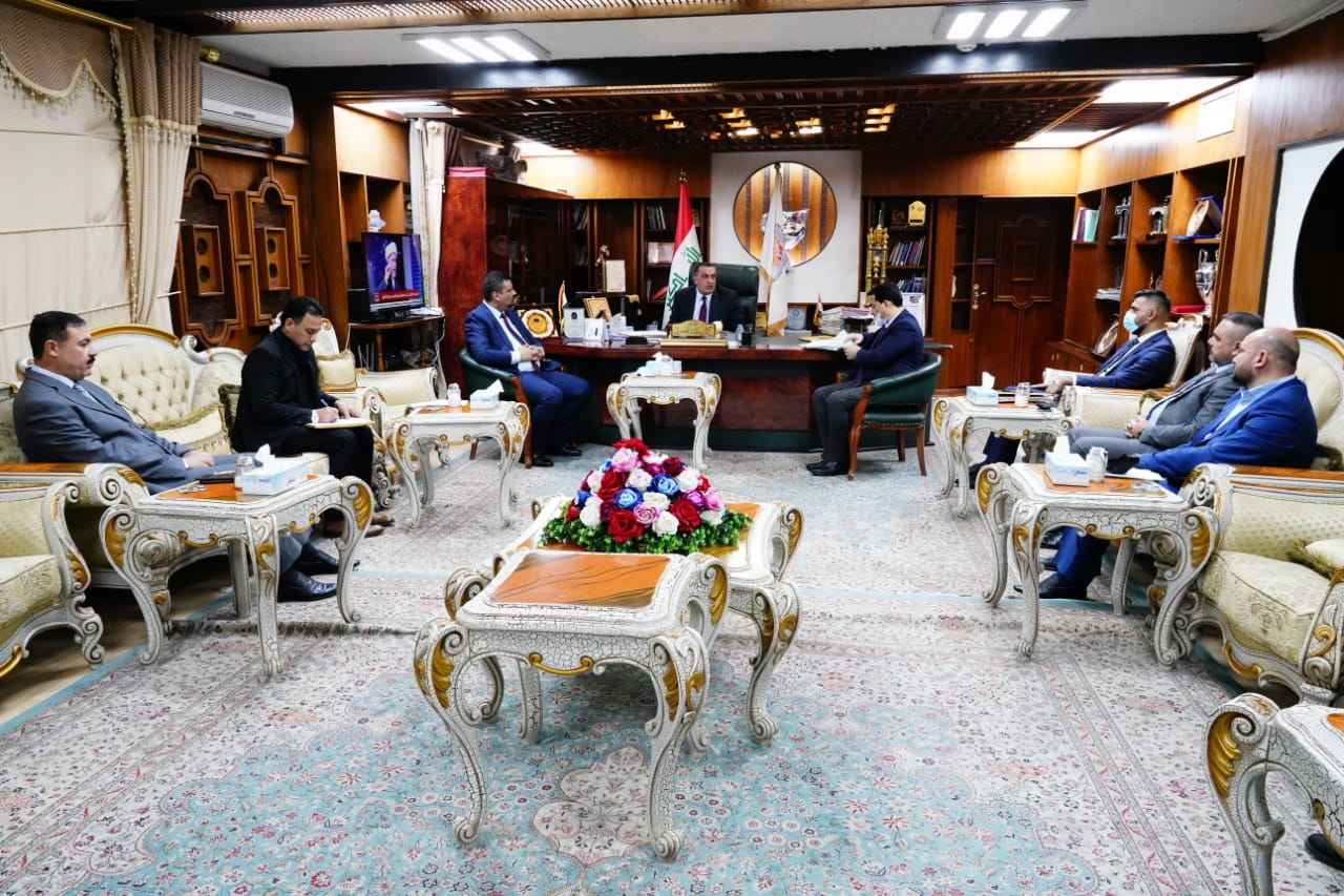 الجبوري يؤكد اهمية دعم وتنفيذ مشاريع التخفيف من الفقر في محافظة كركوك   