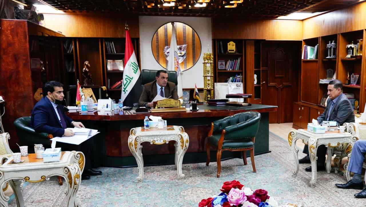      الجبوري  يبحث تقديم خدمات نقل الركاب لمواطني كركوك 