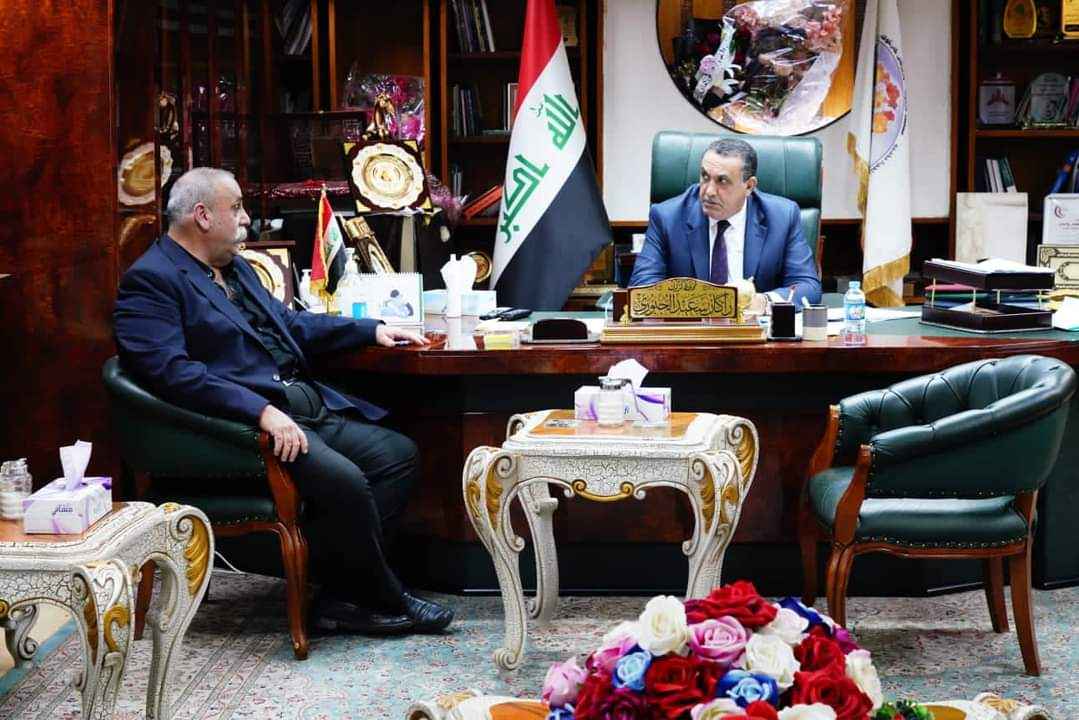 السيد محافظ كركوك يستقبل ادارة وكادر مفوضية الانتخابات في كركوك .