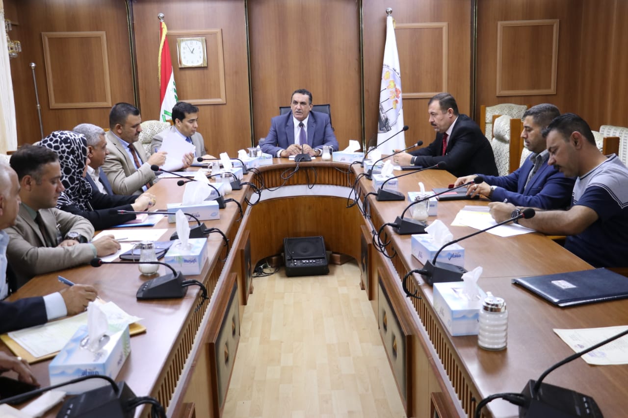  السيد محافظ كركوك  وضعنا أولوية لبناء مجمعات سكنية واطئة الكلفة ضمن سياسة الفقر في ضوء توجيهات مجلس الوزراء