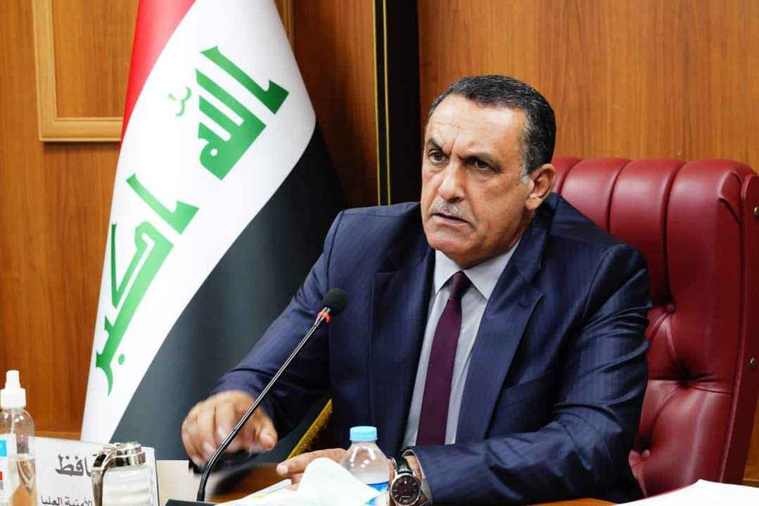 الجبوري  يبارك لقيادة المقر المتقدم للعمليات المشتركة نجاحها في تأمين العملية الانتخابية .