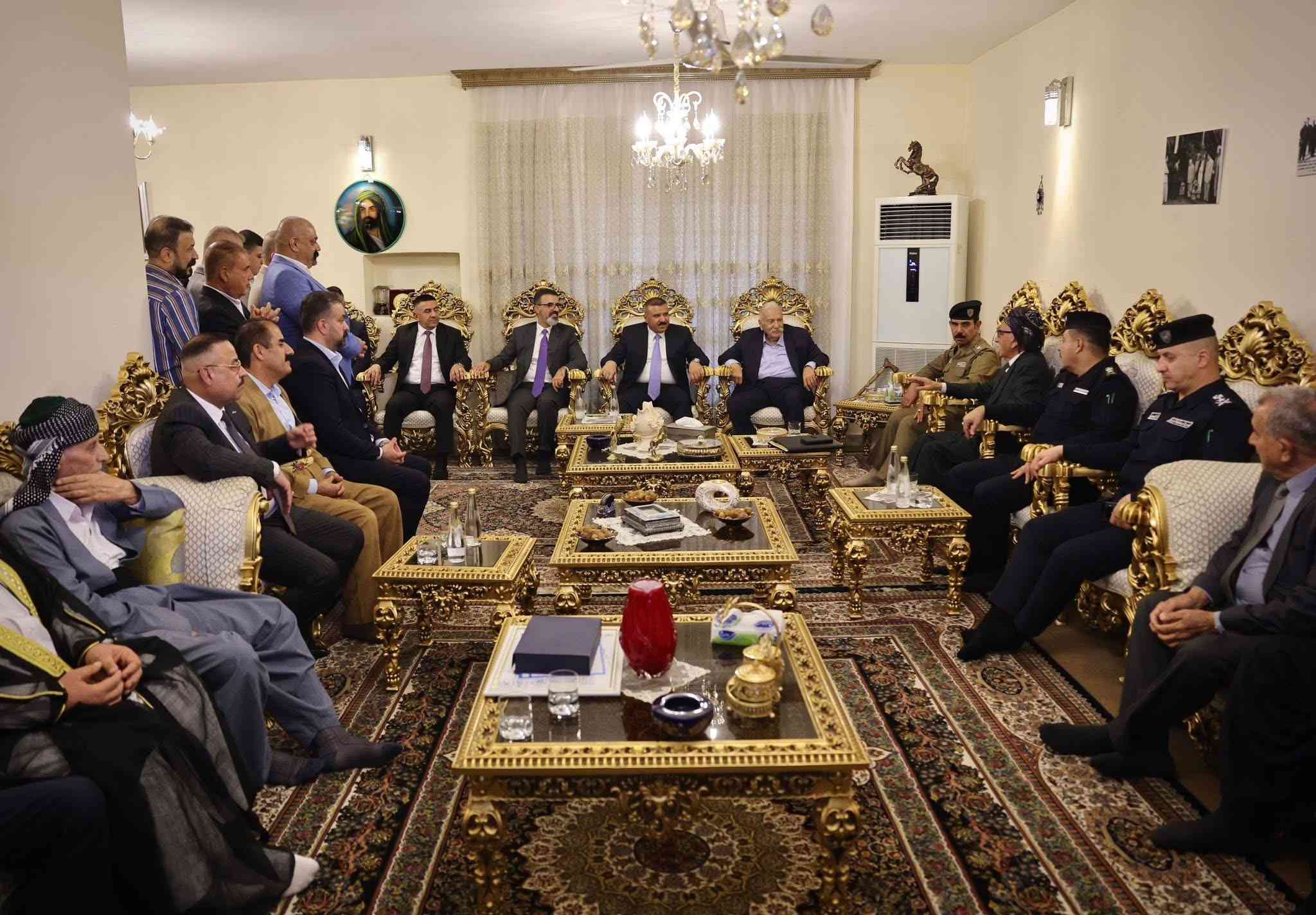 زار معالي وزير الداخلية عبد الأمير الشمري ،والسيد المحافظ ريبوار طه 