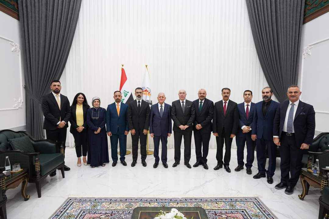 بالصور ..     زيارة فخامة رئيس جمهورية العراق الدكتور عبد اللطيف جمال رشيد إلى محافظة كركوك 