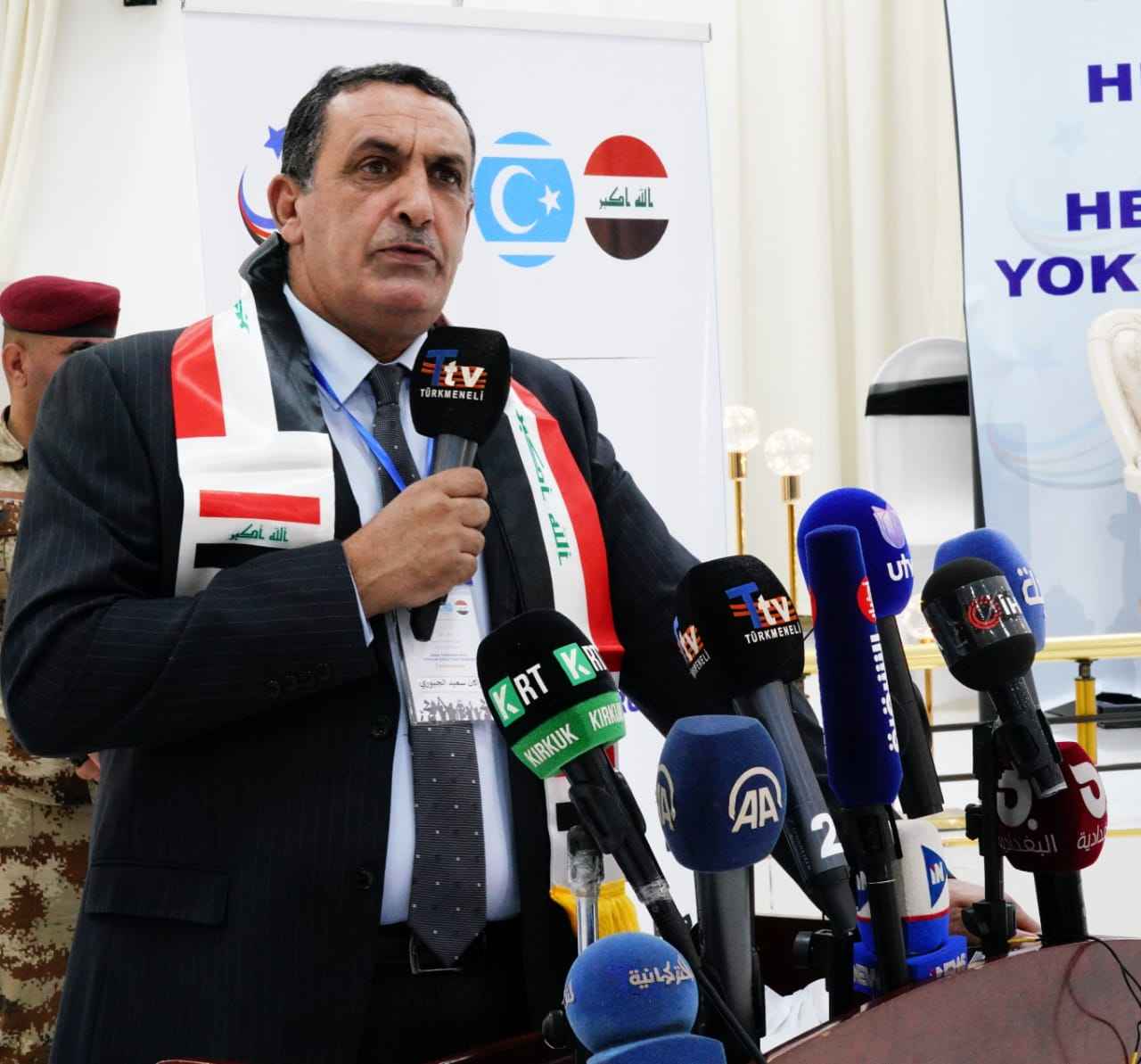  السيد محافظ كركوك .. يحضر المؤتمر الأول لمؤسسة منظمات المجتمع المدني لتركمان  العراق .