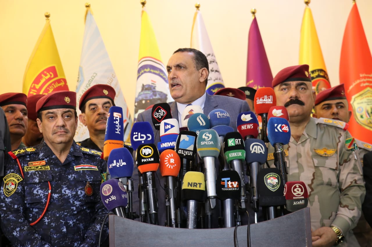 الجبوري والبطاط  وحربيه  يبحثون جهود مكافحة كورونا ودعم القوات الأمنية لخلية الأزمة 