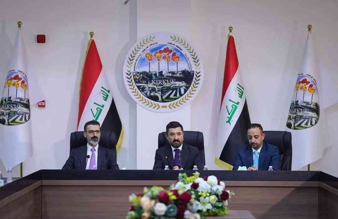 الدكتور خالد شواني ..  يجتمع مع مسؤولي ادارة كركوك ودوائر وزارة العدل كركوك .