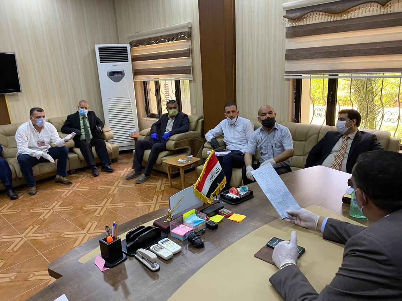 محافظ كركوك يعقد اجتماعا استثنائيا مع مسوؤلي قطاع الكهرباء في كركوك