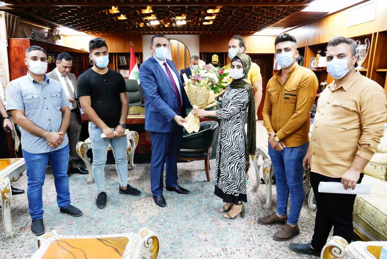 الجبوري  نعمل ليل نهار لخدمة مواطني كركوك وتحقيق مطالب الخريجين 