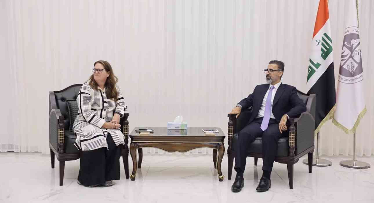 استقبل محافظ كركوك السيد ريبوار طه   وفداً من منظمة اليونيسف برئاسة السيدة بيتا بارنس مسؤولة مكتب المنظمة في أربيل.