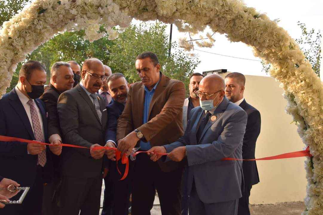 الجبوري يفتتح المبنى الجديد لنقابة الأطباء في كركوك .