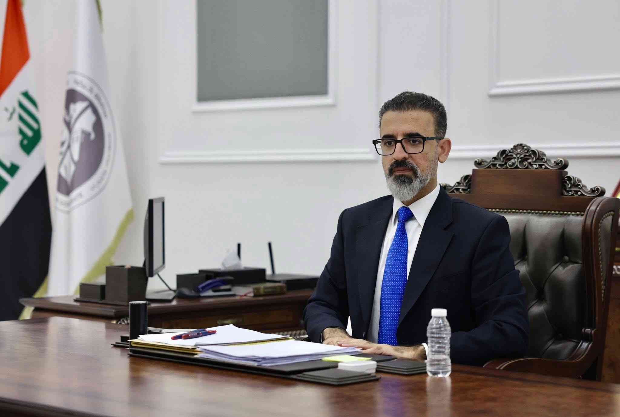 استقبل السيد محافظ كركوك ريبوار طه 