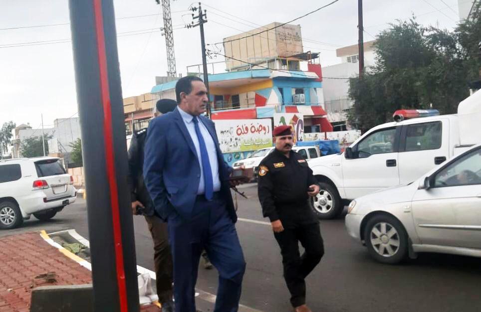 محافظ كركوك .. يتابع المراحل الأخيرة لمشروع انشاء طريق مستشفى الأطفال 