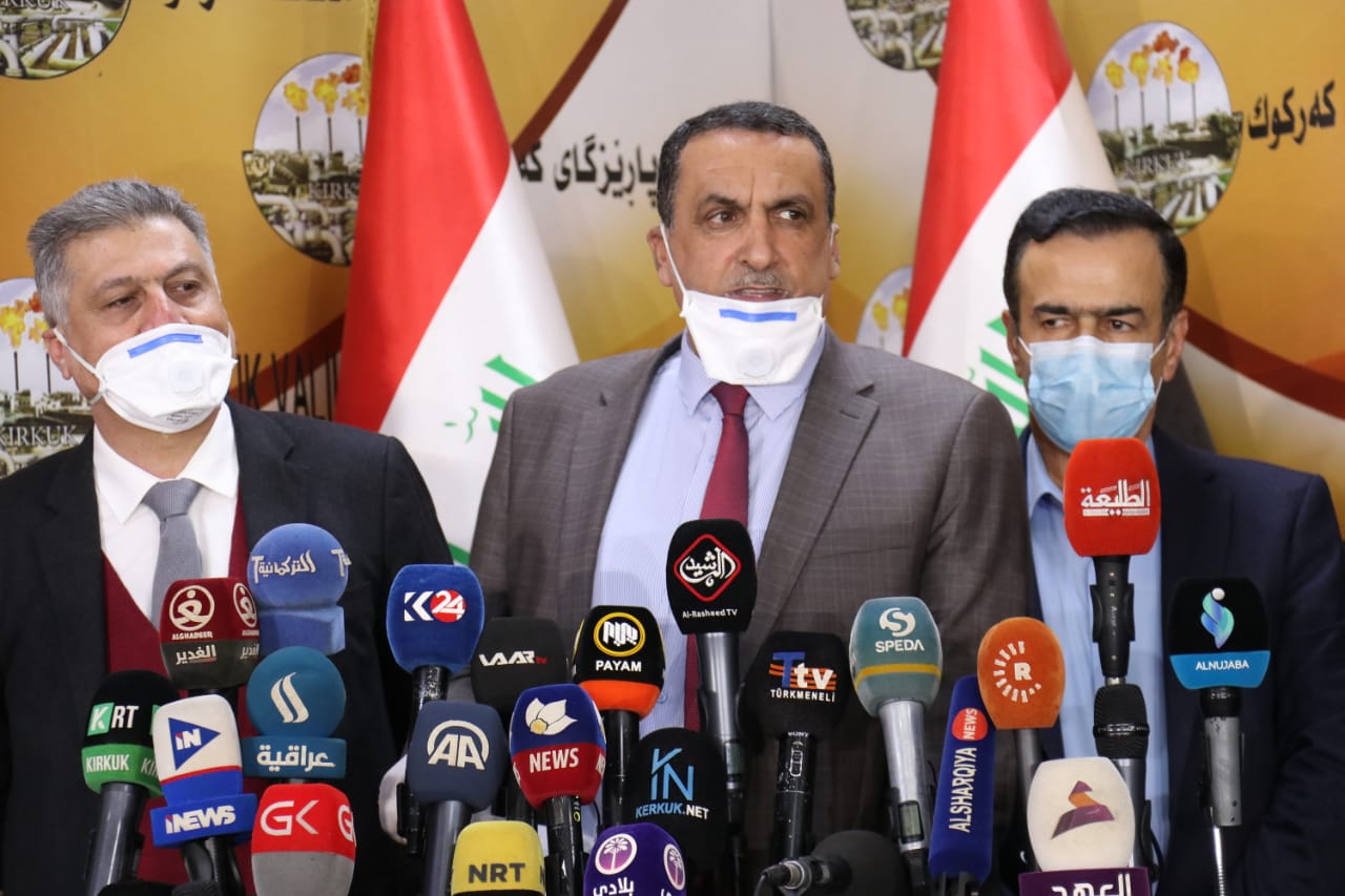    خلية الأزمة في كركوك  تمدد حظر التجوال .. وتشيد بعمل وسائل الأعلام .. وتوجه شكرها للقوات الأمنية وكوادر الصحة والقطاع النفطي .