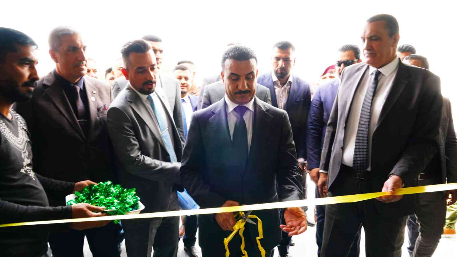 معالي وزير التربية والسيد محافظ  كركوك ..  يفتتحان مدرسة 24  صف  في حي واحد حزيران .