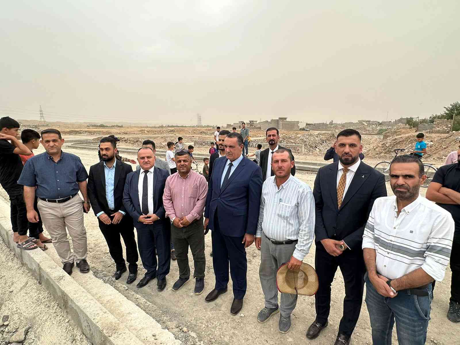 محافظ كركوك ..  يطلع ميدانياً على اعمال تنفيذ طريق بنجا علي .