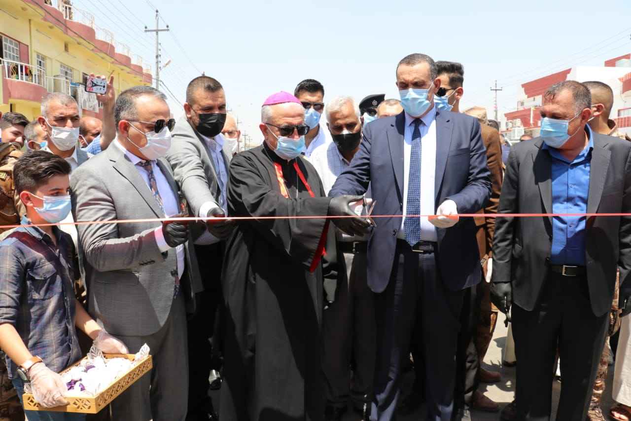    الجبوري  وعدنا اهلنا في كركوك واليوم نفتتح مشاريعنا المنجزه