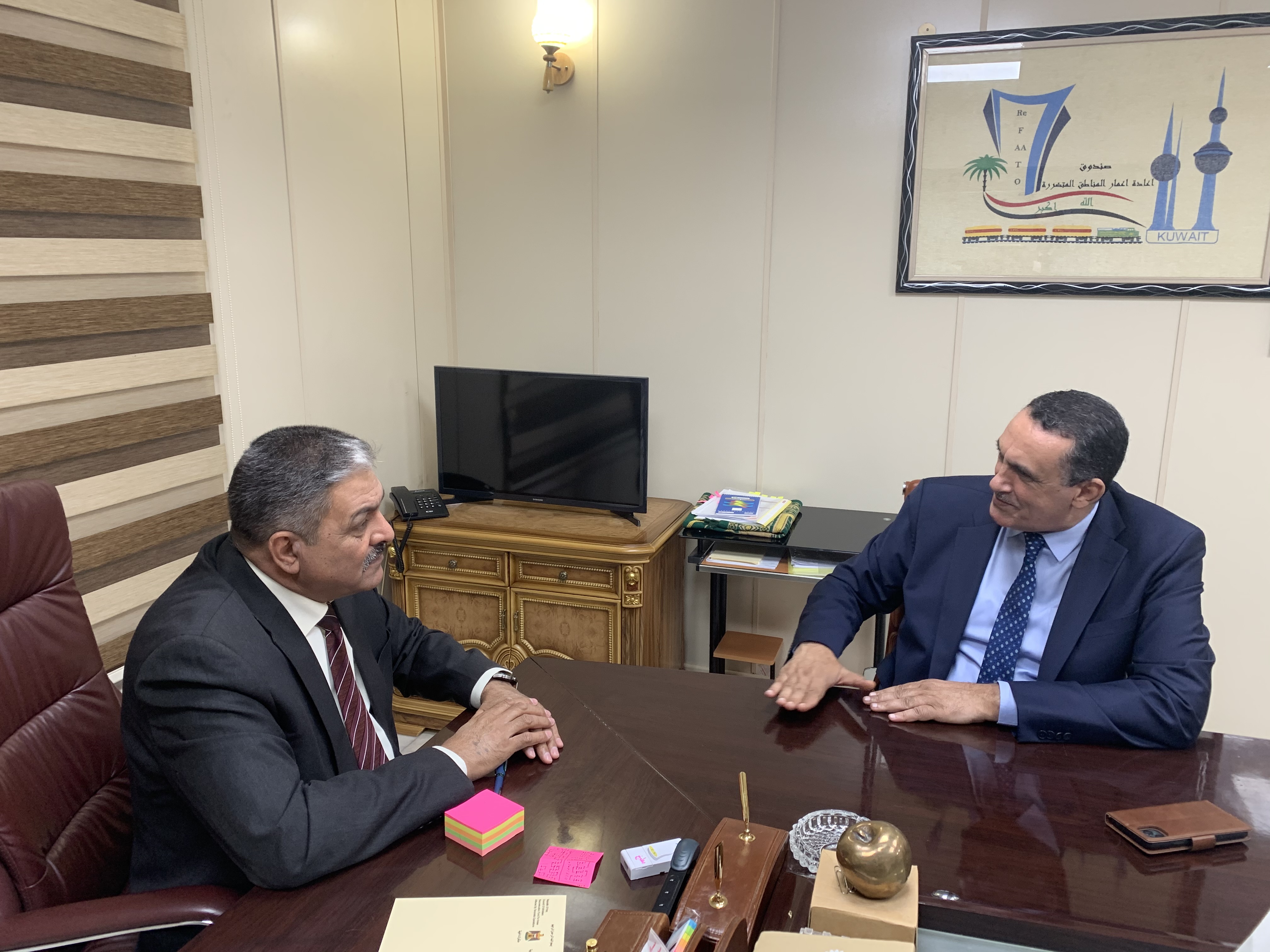       الجبوري  يبحث خطط أعادة الأستقرار ,, ويشيد بجهود صندوق اعادة الأعمار