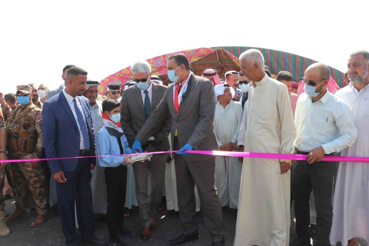   لأول مره منذ العام 1917 الجبوري  يفتتح طريق استراتيجي يربط كركوك مع الموصل , مرورا بحقل باي حسن النفطي 