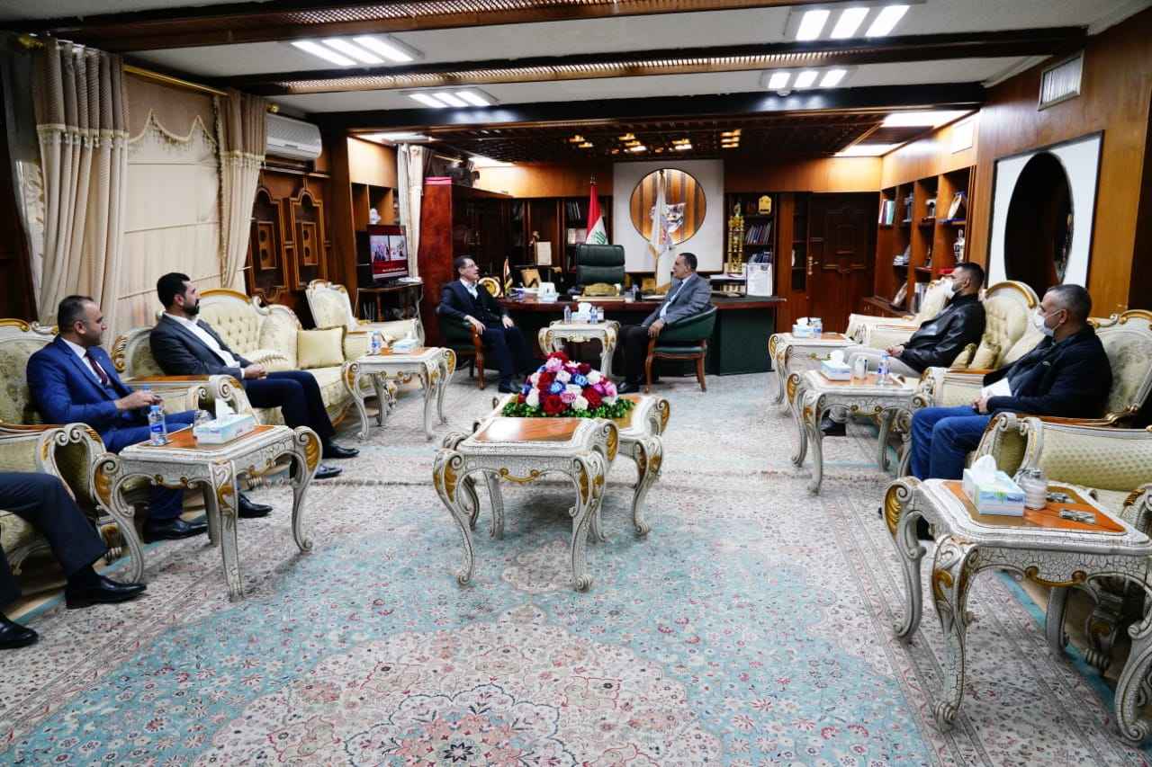      الجبوري  يشيد بالدكتور نوري الدليمي  وجهوده في دعم اعمار كركوك 
