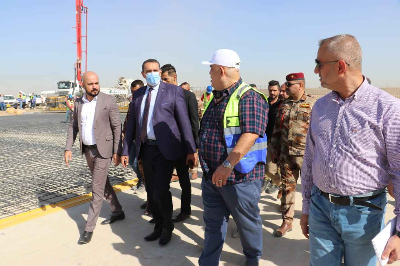 اضخم مشروع مجاري ينفذ في كركوك  الجبوري يطلع ميدانيا على تنفيذ مشروع مجاري كركوك الذي تنفذه شركة بوزو التركية 