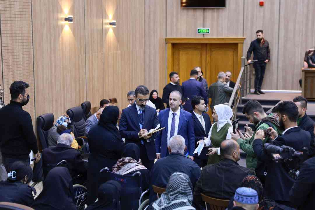 حرصاً منه .. في آخر ايام العام الميلادي ..    محافظ كركوك ريبوار طه مصطفى   يلتقي مواطني كركوك الكرام 