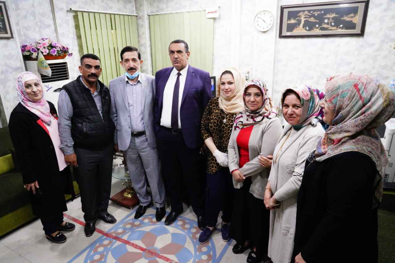 الجبوري  يوجه المصارف كافه بتسهيل استلام المتقاعدين والموظفين لرواتبهم  ويثمن جهود العاملين بمصارف كركوك .