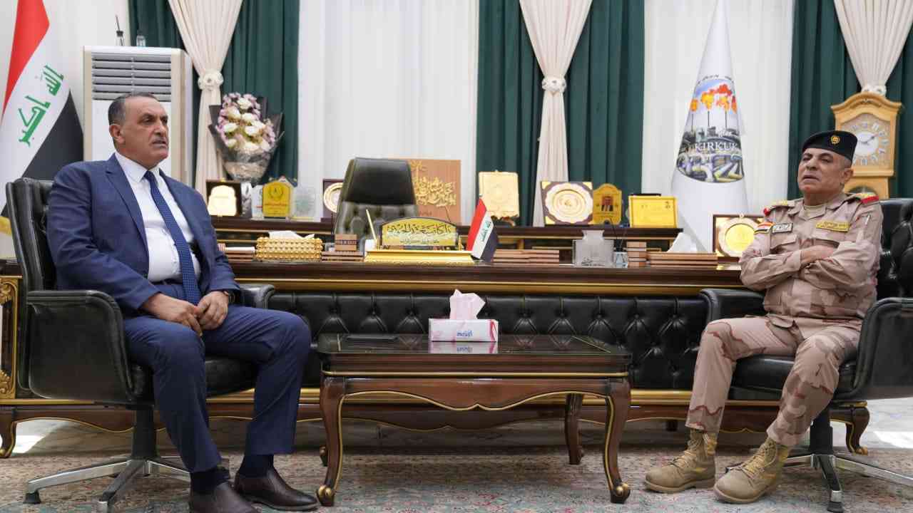 محافظ كركوك ..  قواتنا الأمنية هي عنوان التضحية والفخر ولولا دماء شهدائها وتضحياتهم لما تحقق الامن والاعمار في كركوك .