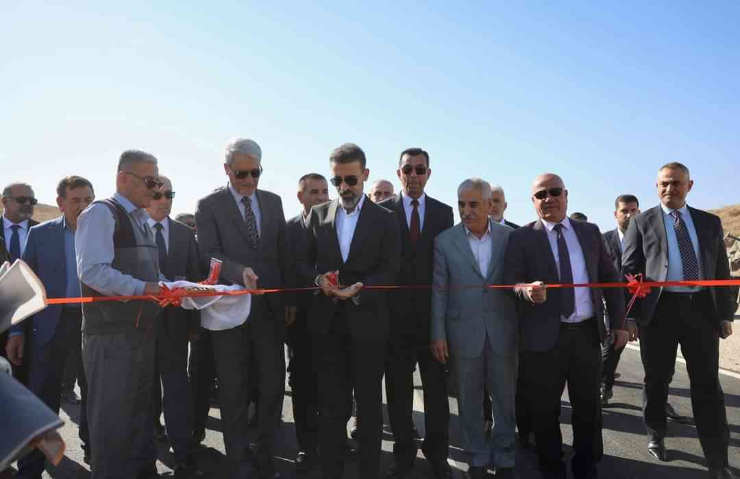 محافظ كركوك يفتتح طريق سد خاصة جاي
