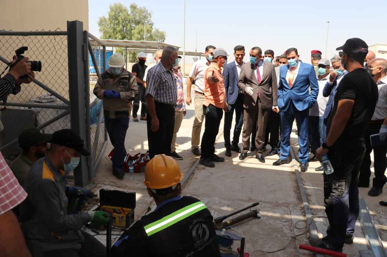 الجبوري  يعلن عن ادخال وحدة انتاجية للكهرباء خلال ايام 